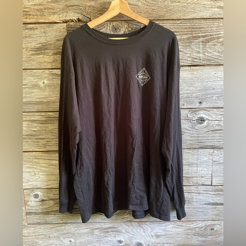 Nature Backs long sleeve tee shirt XL